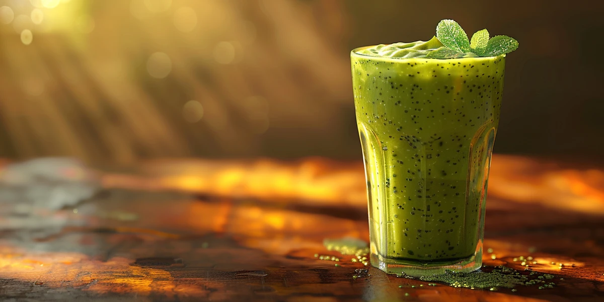 Smoothie z zielonych warzyw i owoców